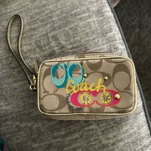 Coach wristlet
